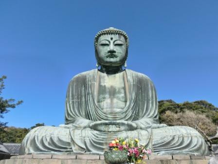 The Great Buddha in Kamakura, Japan.